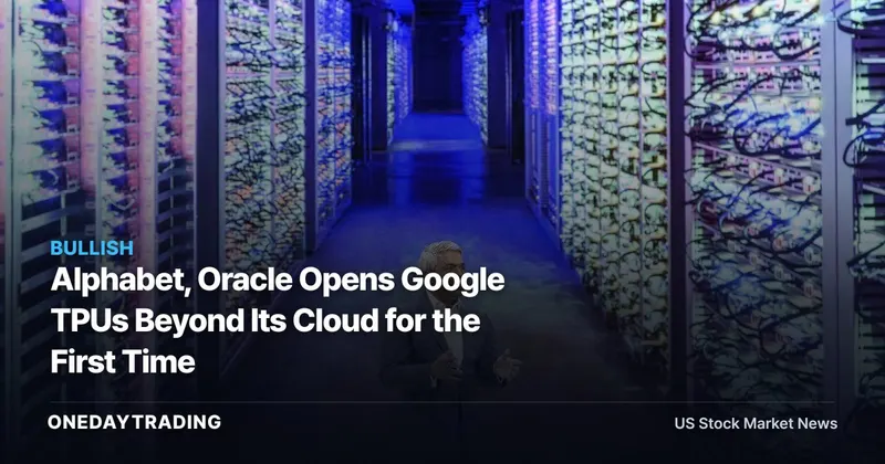 Alphabet, Oracle Opens Google TPUs Beyond Its Cloud for the First Time