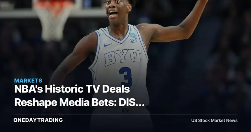 NBA's Historic TV Deals Reshape Media Bets: DIS, CMCSA, AMZN, WBD in Focus