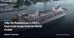 Villa Vie Residences, a 344% Fuel-Cost Surge Ends Its World Cruise