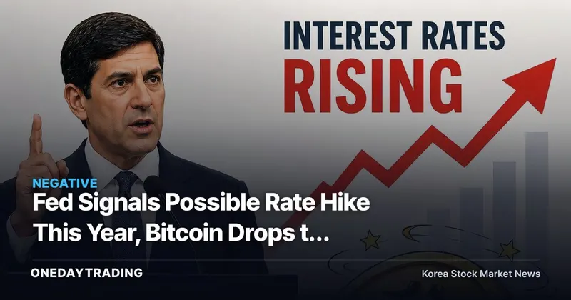 Fed Signals Possible Rate Hike This Year, Bitcoin Drops to $64,000... Impact on Crypto and Risk Assets