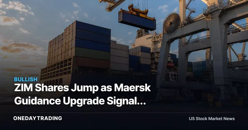 ZIM Shares Jump as Maersk Guidance Upgrade Signals Container Demand Inflection