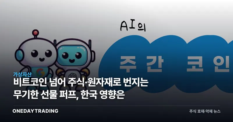 비트코인 넘어 주식·원자재로 번지는 무기한 선물 퍼프, 한국 영향은