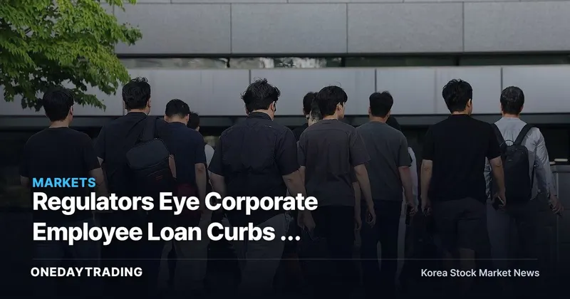 Regulators Eye Corporate Employee Loan Curbs — Implications for Seoul & Dongtan Home Prices and Construction/Bank Stocks