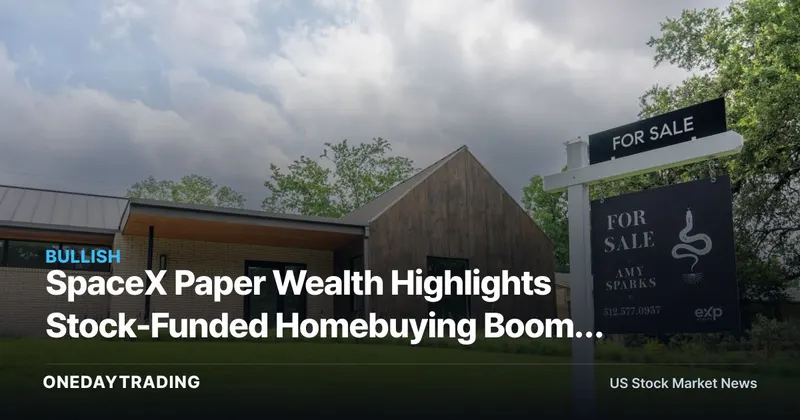 SpaceX Paper Wealth Highlights Stock-Funded Homebuying Boom: DHI, LEN in Focus