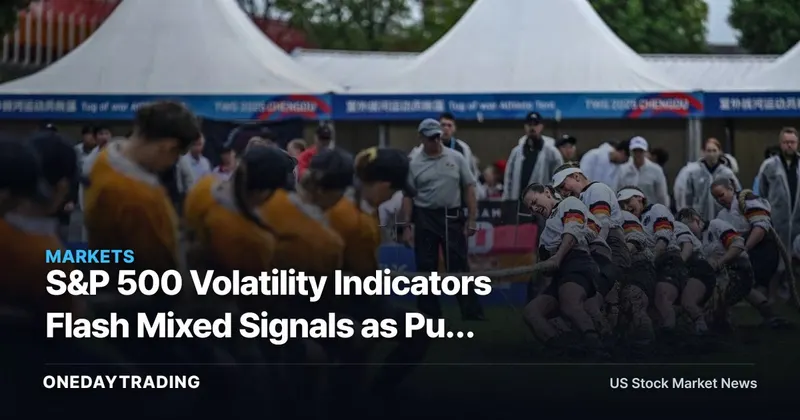 S&P 500 Volatility Indicators Flash Mixed Signals as Put Buying Surges