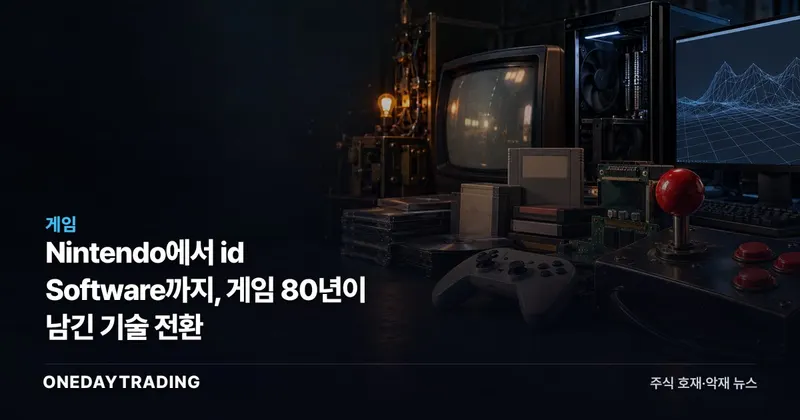 Nintendo에서 id Software까지, 게임 80년이 남긴 기술 전환