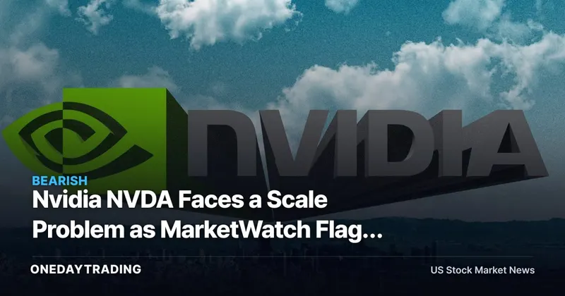 Nvidia NVDA Faces a Scale Problem as MarketWatch Flags Its Competitive Edge