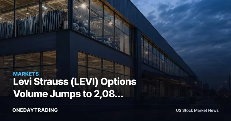 Levi Strauss (LEVI) Options Volume Jumps to 2,087 Contracts: Positioning Signal Ahead of Catalysts