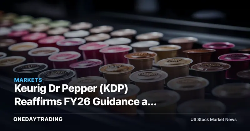 Keurig Dr Pepper (KDP) Reaffirms FY26 Guidance as Leadership Changes Hands