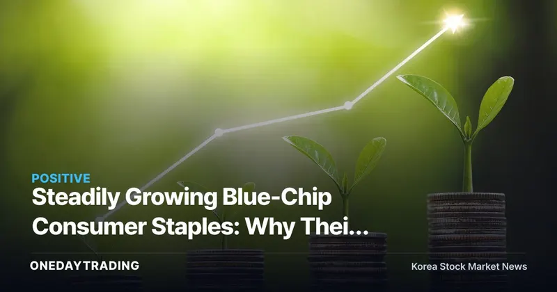 Steadily Growing Blue-Chip Consumer Staples: Why Their Long-Term Investment Appeal Is in the Spotlight