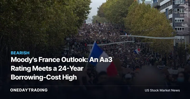 Moody's France Outlook: An Aa3 Rating Meets a 24-Year Borrowing-Cost High