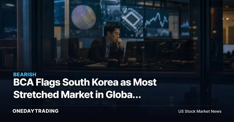 BCA Flags South Korea as Most Stretched Market in Global Rally — EWY in Focus