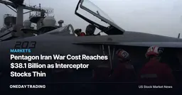 Pentagon Iran War Cost Reaches $38.1 Billion as Interceptor Stocks Thin