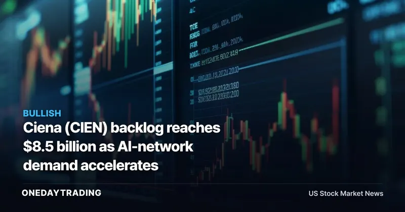 Ciena (CIEN) backlog reaches $8.5 billion as AI-network demand accelerates