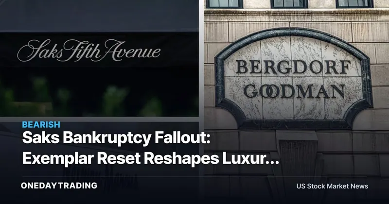 Saks Bankruptcy Fallout: Exemplar Reset Reshapes Luxury Wholesale for CPRI, TPR, RL
