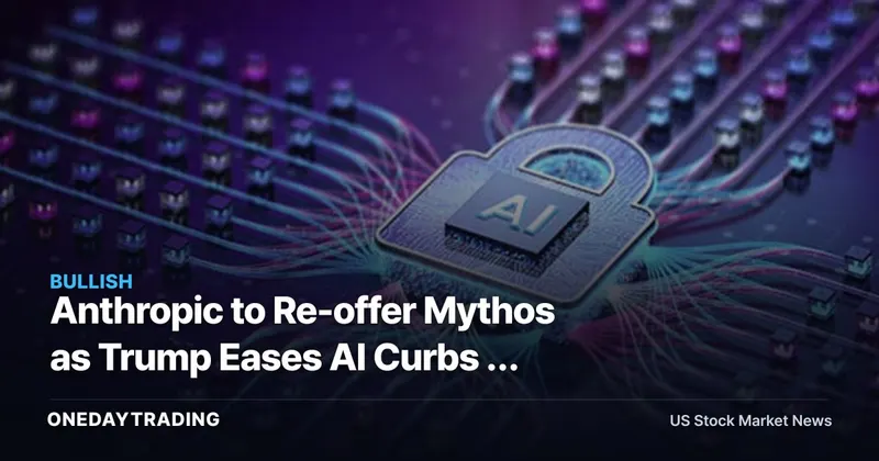 Anthropic to Re-offer Mythos as Trump Eases AI Curbs — Read-Through for AMZN, GOOGL, NVDA