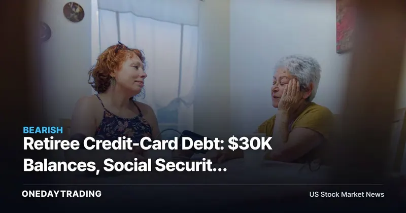 Retiree Credit-Card Debt: $30K Balances, Social Security Strain, and What It Signals for Consumer Lenders