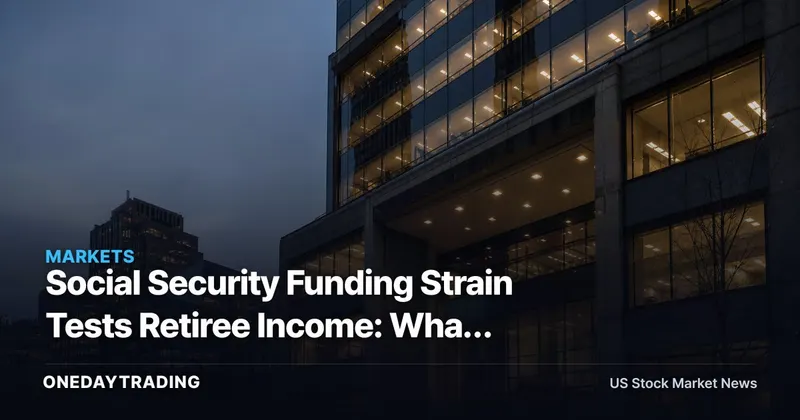 Social Security Funding Strain Tests Retiree Income: What Markets Should Price
