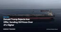 Donald Trump Rejects Iran Offer, Sending Oil Prices Over 4% Higher