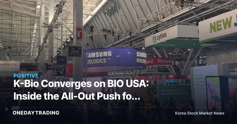 K-Bio Converges on BIO USA: Inside the All-Out Push for Tech-Licensing Deals and CDMO Orders