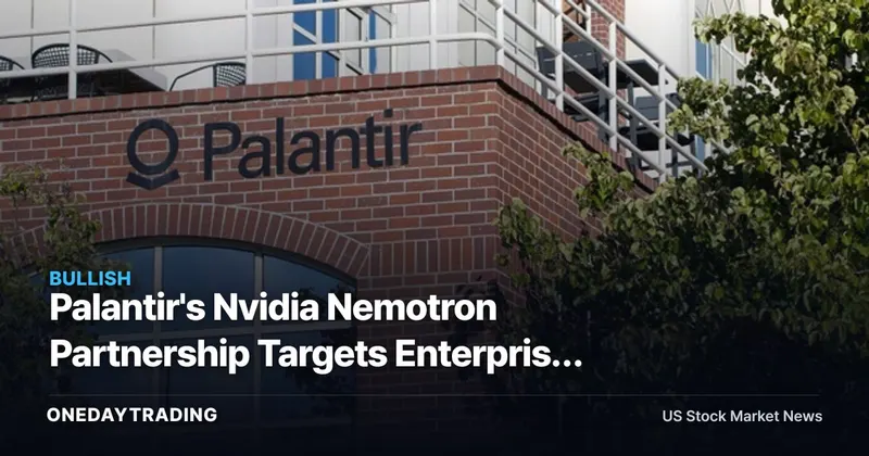 Palantir's Nvidia Nemotron Partnership Targets Enterprise AI — Why Commercial ARR Is the Real Test