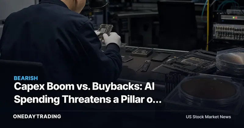 Capex Boom vs. Buybacks: AI Spending Threatens a Pillar of U.S. Equity Demand (AAPL, MSFT)