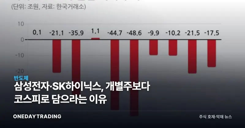 삼성전자·SK하이닉스, 개별주보다 코스피로 담으라는 이유
