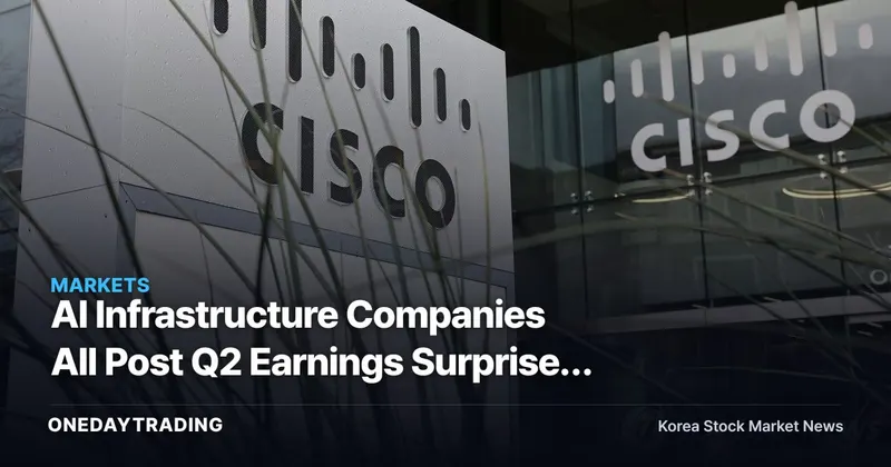 AI Infrastructure Companies All Post Q2 Earnings Surprises — So Why Did Their Stocks Move in Opposite Directions?