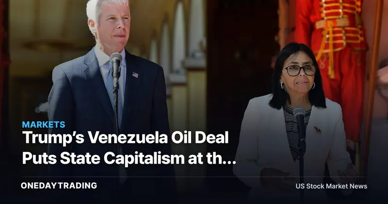 Trump’s Venezuela Oil Deal Puts State Capitalism at the Wellhead — What Changes?