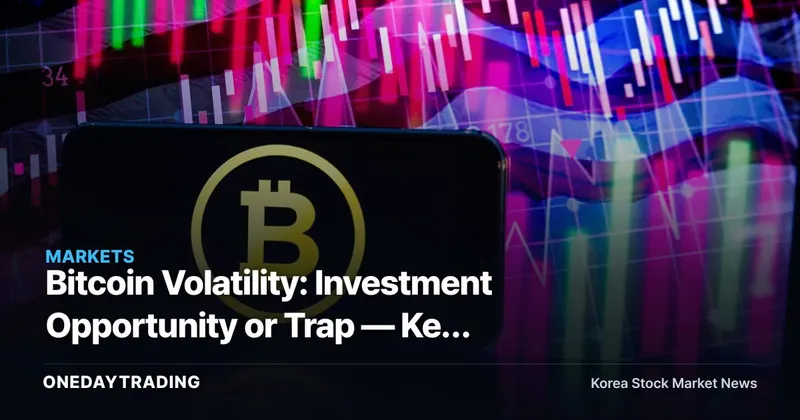 Bitcoin Volatility: Investment Opportunity or Trap — Key Checkpoints Before You Buy