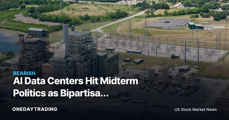 AI Data Centers Hit Midterm Politics as Bipartisan Opposition Spreads