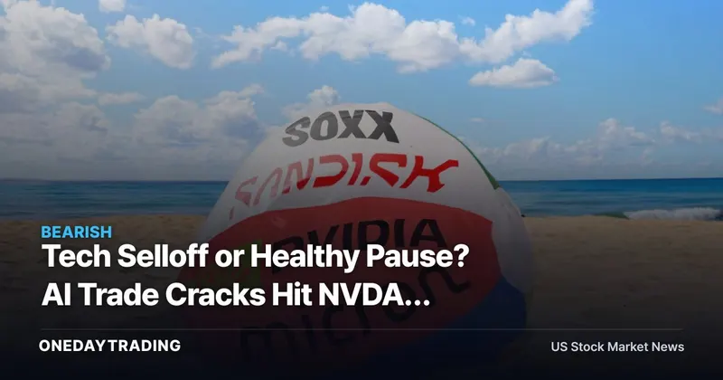 Tech Selloff or Healthy Pause? AI Trade Cracks Hit NVDA, MSFT, Nasdaq