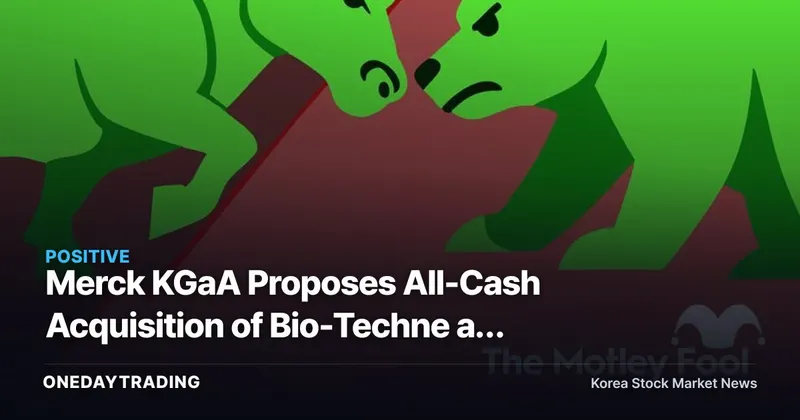 Merck KGaA Proposes All-Cash Acquisition of Bio-Techne at $73 Per Share — A Signal for Life Science Tools M&A