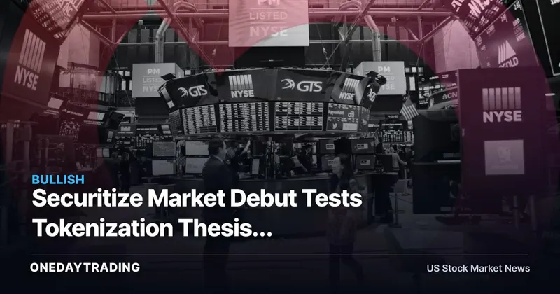Securitize Market Debut Tests Tokenization Thesis, BlackRock's RWA Bet (BLK)