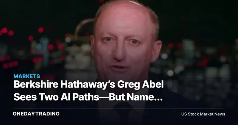Berkshire Hathaway’s Greg Abel Sees Two AI Paths—But Names Neither