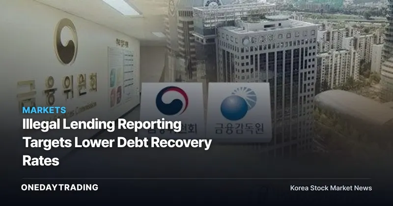 Illegal Lending Reporting Targets Lower Debt Recovery Rates