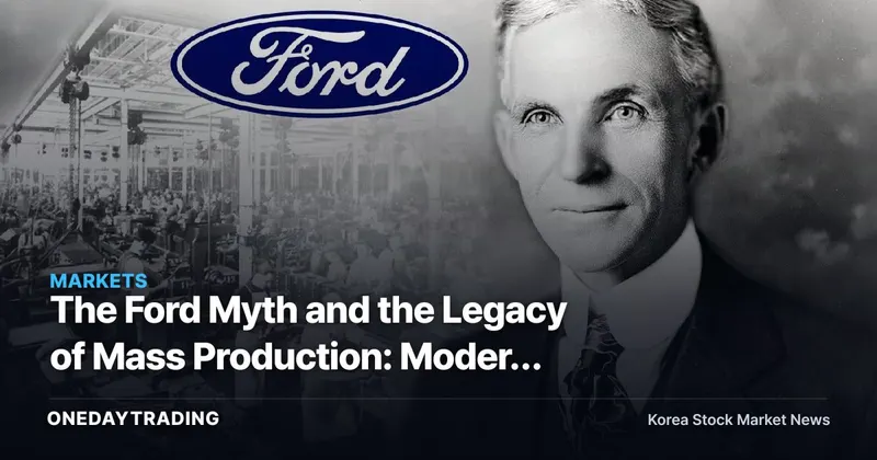 The Ford Myth and the Legacy of Mass Production: Modern Implications for Automaker Investing