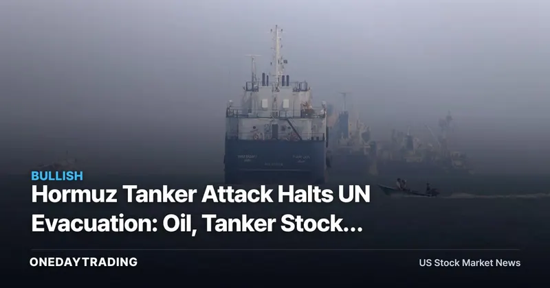 Hormuz Tanker Attack Halts UN Evacuation: Oil, Tanker Stocks XOM, CVX, FRO in Focus