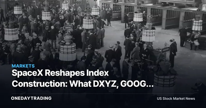 SpaceX Reshapes Index Construction: What DXYZ, GOOGL Holders Should Watch