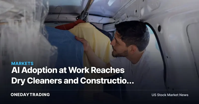 AI Adoption at Work Reaches Dry Cleaners and Construction Workers, but the Use Is Still Shallow