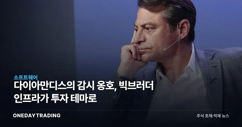 다이아만디스의 감시 옹호, 빅브러더 인프라가 투자 테마로