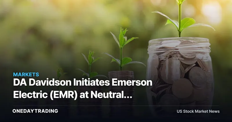 DA Davidson Initiates Emerson Electric (EMR) at Neutral: Growth Trend Real, Valuation Already Reflects It