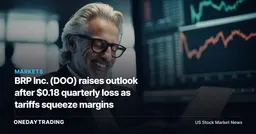 BRP Inc. (DOO) raises outlook after $0.18 quarterly loss as tariffs squeeze margins