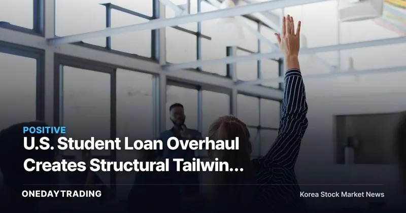 U.S. Student Loan Overhaul Creates Structural Tailwind for Private Lenders SoFi and Sallie Mae