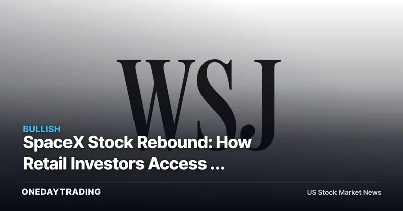 SpaceX Stock Rebound: How Retail Investors Access a Private Rocket Giant via DXYZ