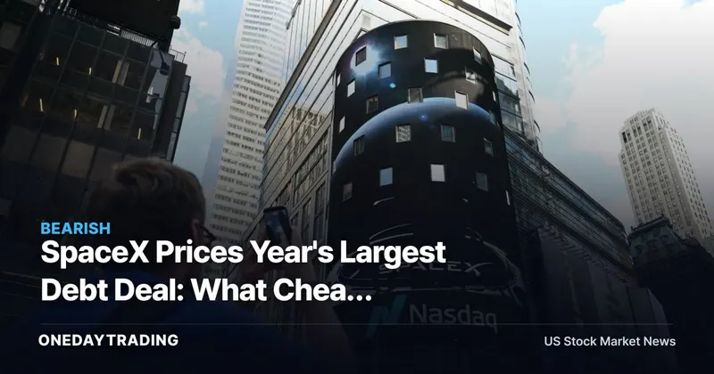SpaceX Prices Year's Largest Debt Deal: What Cheap Refinancing Means for RKLB, ASTS, GSAT