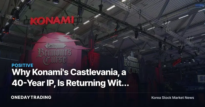 Why Konami's Castlevania, a 40-Year IP, Is Returning With an October Release