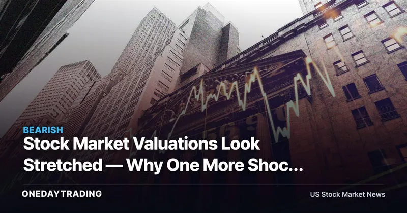 Stock Market Valuations Look Stretched — Why One More Shock Matters