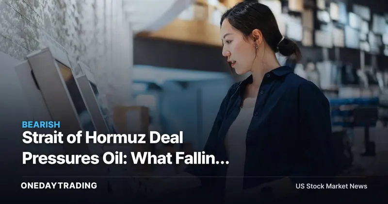 Strait of Hormuz Deal Pressures Oil: What Falling Crude Means for XOM, CVX and Airlines