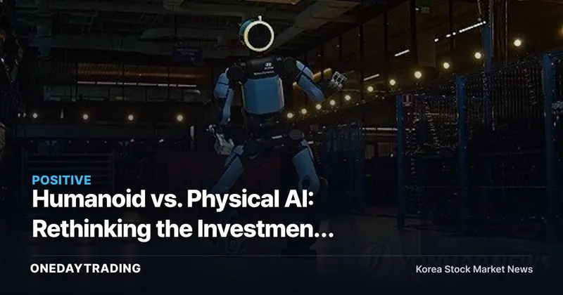 Humanoid vs. Physical AI: Rethinking the Investment Landscape for Robotics and AI Semiconductors